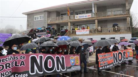 Cientos De Manifestantes Contra El Proyecto De Parque E Lico En