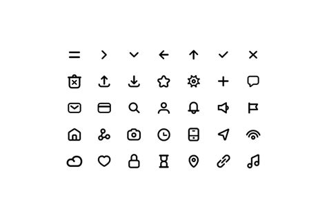 Starter Icons Pack Design Template Place