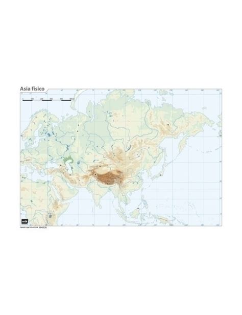 Mapa Mudo Fisico De Asia En Color Para Imprimir Top Sellers Innoem