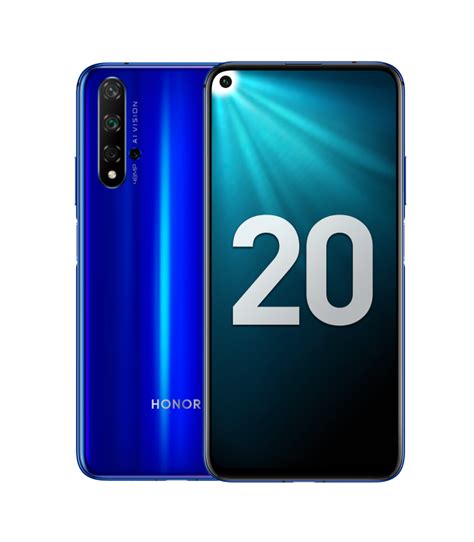 Смартфон Honor 20 6/128 Gb Blue - купить смартфон онор 20 по выгодной цене