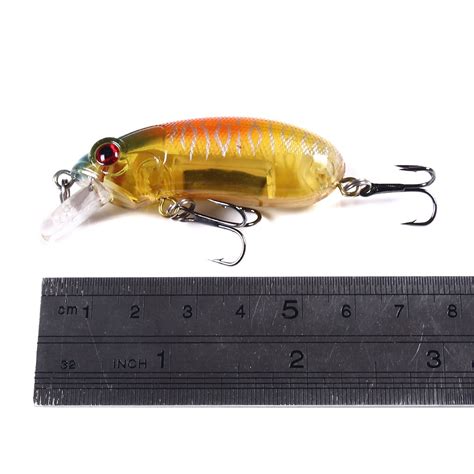 HENGJIA 1pcs Hard Plastic Minnow Fishing Lure 6cm 9 5g Artificial Bait