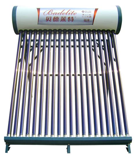 Galvanized Steel Frame Solar Water Heater China Non Pressure Vacuum