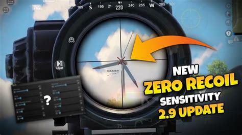 Newbgmi Update No Recoil Sensitivity Bgmi Zero Recoil