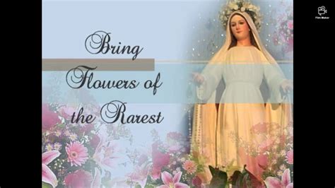 Month Of May Month Of Mother Mary Hymn Queen Of May Crowning Song