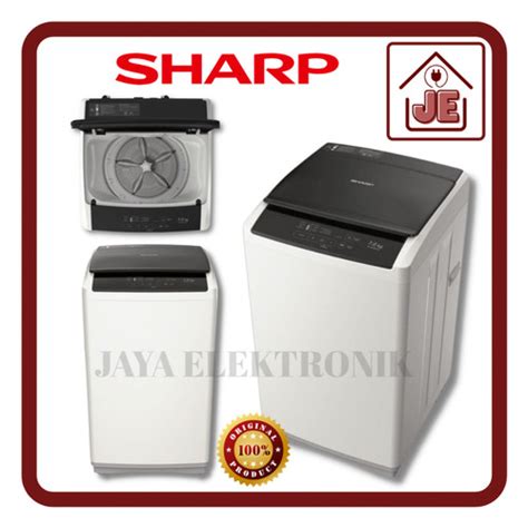 Jual Mesin Cuci Sharp 1 Tabung 7kg Top Loading ESG 876 PGY Kota