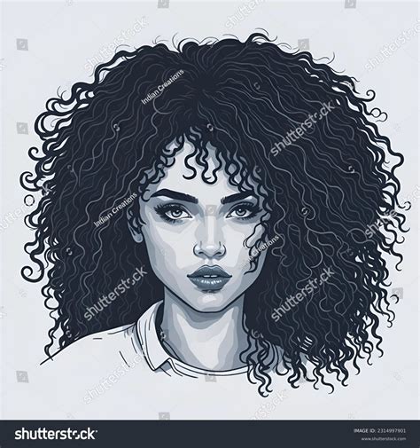 How To Draw A Girl With Long Curly Hair