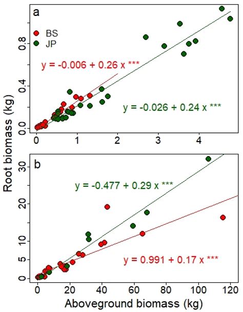 Forests Free Full Text Allometric Equations For Estimating Biomass