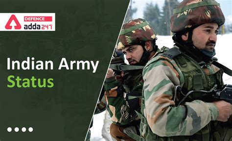 Latest Indian Army Status For Defence Aspirant