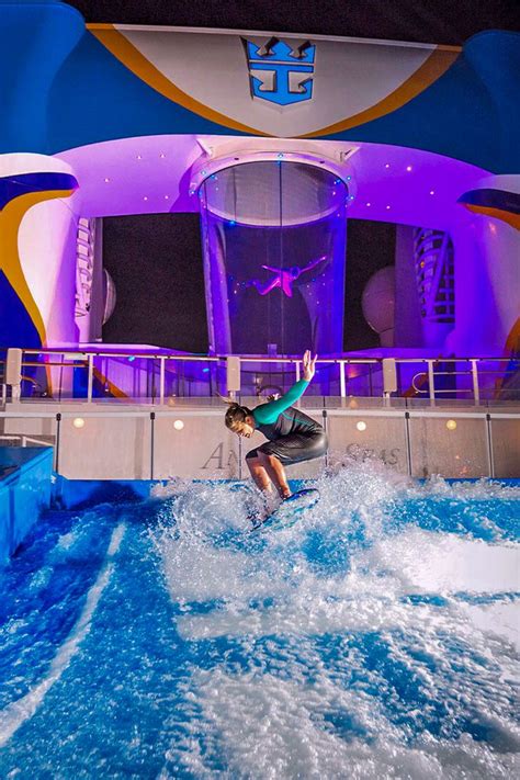 Anthem Of The Seas Ocean Storm Bermuda Cruises Rock Climbing Wall