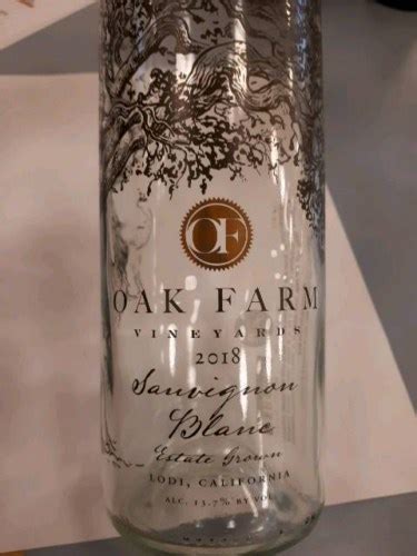 Oak Farm Single Vineyard Series Estate Grown Sauvignon Blanc Vivino Us