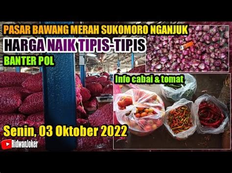 Harga Bawang Merah Hari Ini Senin Oktober Pasar Bawang