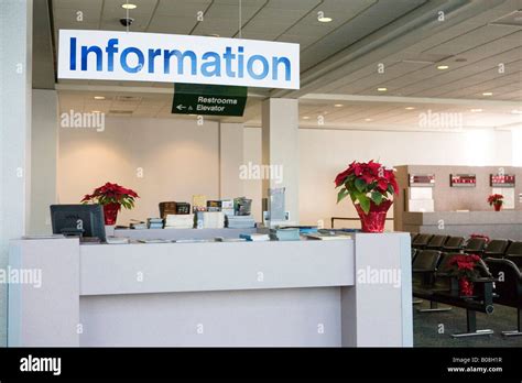 Airport Information Desk Hi Res Stock Photography And Images Alamy