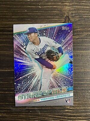 Yoshinobu Yamamoto Topps Series Two Stars Of Mlb Smlb Rc