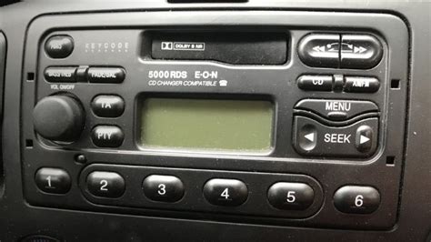 Ford Fiesta Radio Code