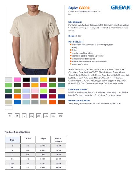 Gildan 8000 Ultra Blend 5050 T Shirt 310 Mens T Shirts