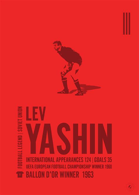 Buy Lev Yashin Posters Online - Soviet Football Legend Posters