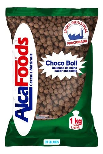 Cereal Choco Boll Tipo Nescau Ball Alcafoods Pacotão 1kg MercadoLivre