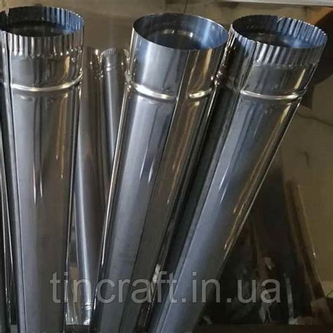 Труба для дымохода одностенная (Моно) жаропрочная сталь Ø 140 мм из ...