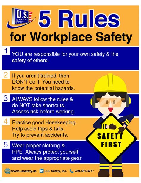 Osha Printable Posters Free Us Safety