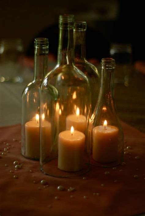 Wine Bottle Centerpieces (2) by eowynmaid on DeviantArt