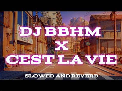 DJ BBHM X CEST LA VIE Slowed And Reverb YouTube