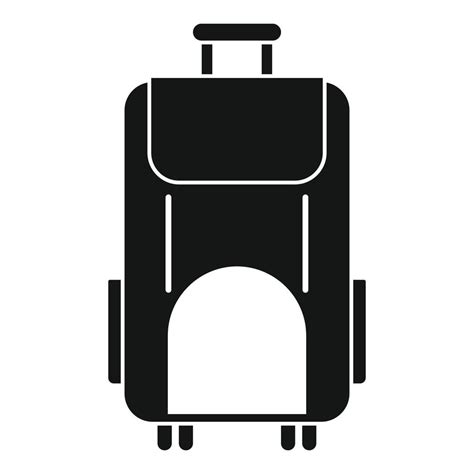 Travel Bag Icon Simple Style Vector Art At Vecteezy