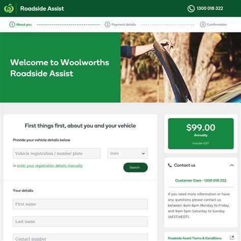 Woolworths Road Assistance 79 For 1 Year Was 99 5 Off Any Woolies Shop Woolworths