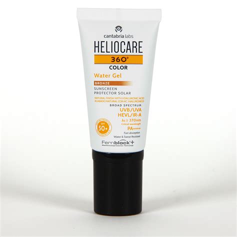 Heliocare Water Gel Color Bronze Spf Farmacia Jim Nez