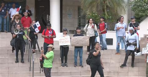 Protestas En Panam Realizan Manifestaci N En La Corte Piden