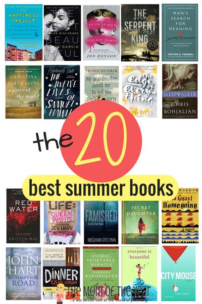 20 Best Summer Books The Mom Of The Year