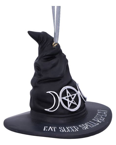 Eat Sleep Spell Repeat Hanging Ornament 9cm Order Horror