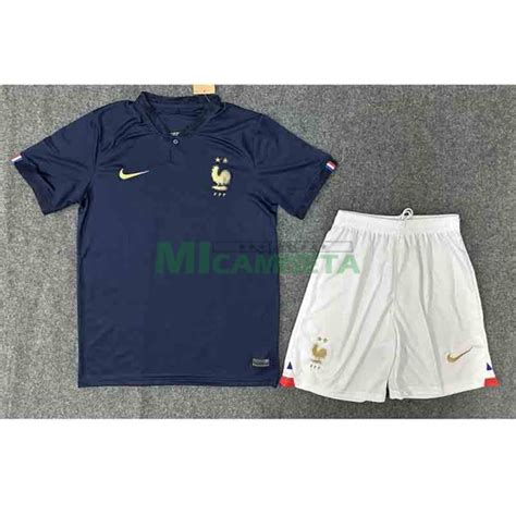 Camiseta Francia Primera Equipación 2022 Mundial Mi Camiseta Futbol