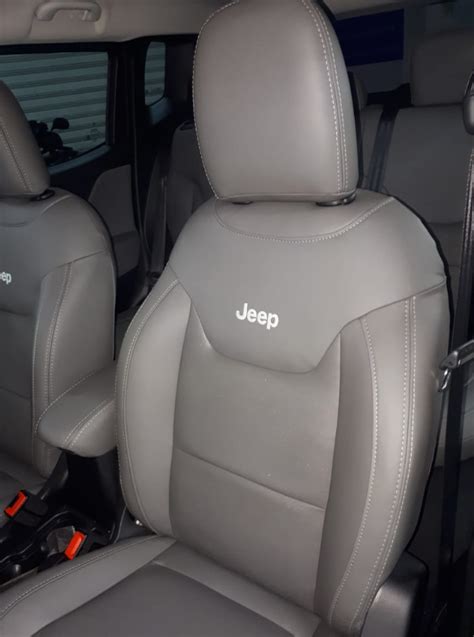 Courotec Recaro No Abc Revestimento Banco Em Couro Jeep Renegade