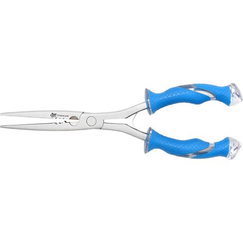 Cuda Titanium Bonded Long Needle Nose Plier EL GE Sportfiske Din