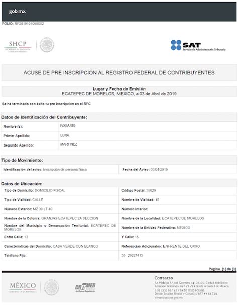 Requisitos Para Darse De Alta En El SAT Persona Moral En El RFC