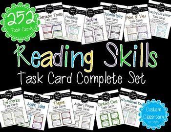 Short Story Reading Comprehension Task Cards State Test Prep 6th 7th ...