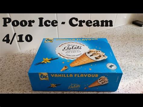 Lidl Bon Gelati Ice Cream Cornettos Snack Food Review 1 99 For 6 X