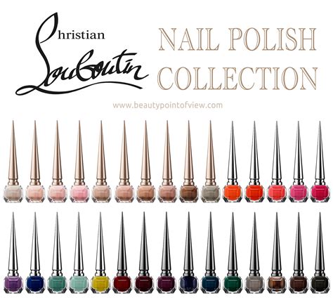 Christian Louboutin Nail Polish Collection - Beauty Point Of View