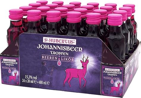 St Hubertus Tropfen Johannisbeer Lik R X L Amazon De