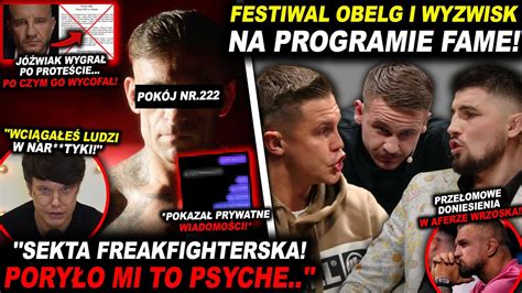 MROCZNE TAJEMNICE ZAWODNIKÓW FAME MMA WYCHODZĄ NA JAW MARCOŃ TAŃCULA