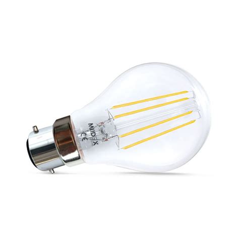 Ampoule LED B22 8W COB Bulb Filame Boutique Officielle Miidex Lighting