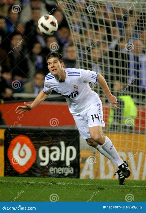 Xabi Alonso of Real Madrid editorial stock image. Image of professional ...