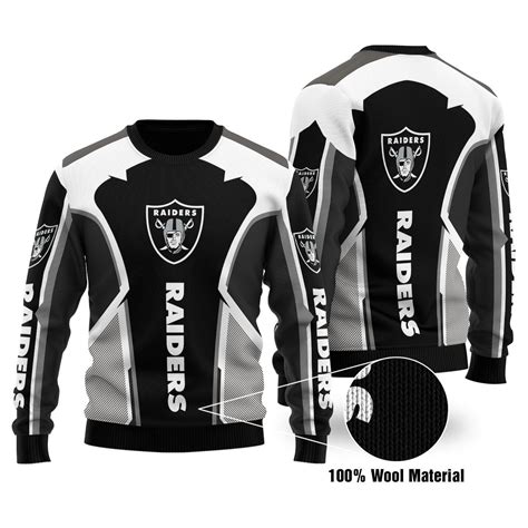 Las Vegas Raiders Sweater 09 Design Trend