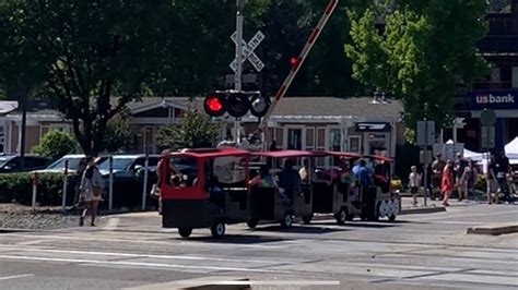 Up Manifest Freight Train With Mid Dpus North Grassvalley Street