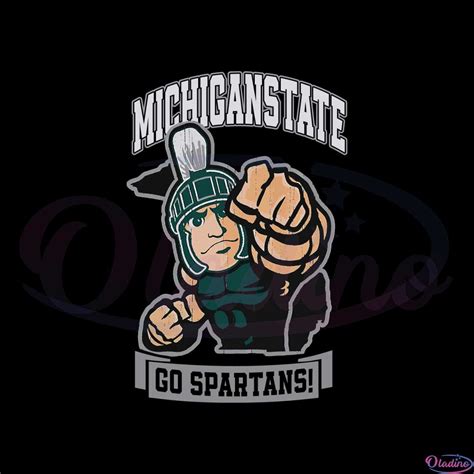 Michigan State Spartans Strong Svg Go Spartans Svg