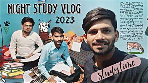 Night Study Routine Before Exam J Vlog Night Study Vlog