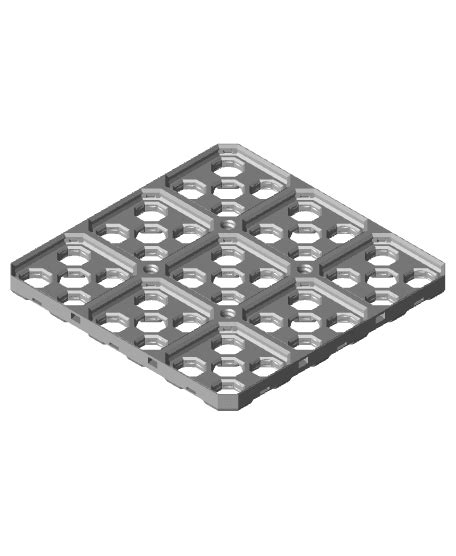 3x3 Multibin Base Plate 3d Model By Multiboard On Thangs