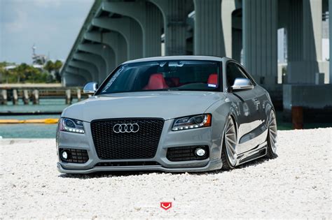 Audi S5 Sitting Low on Vossen VPS 304 Custom Wheels — CARiD.com Gallery