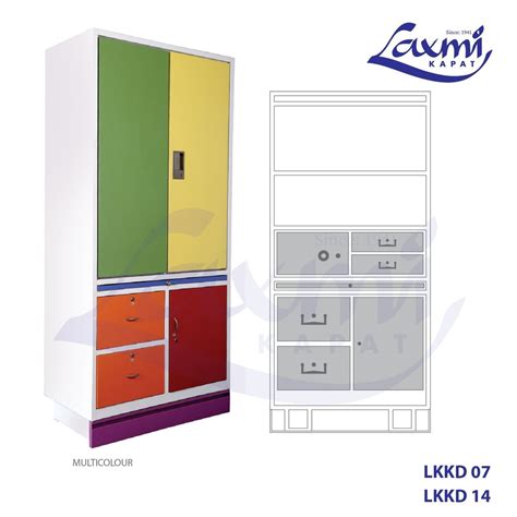 Doors Double Door Iron Almirah With Locker At Rs Piece In