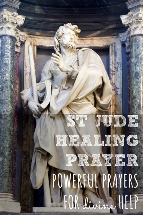 St Jude Healing Prayer Powerful Prayers For Divine Help